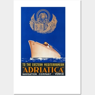 Vintage Travel Poster Italy Adriatica Posters and Art